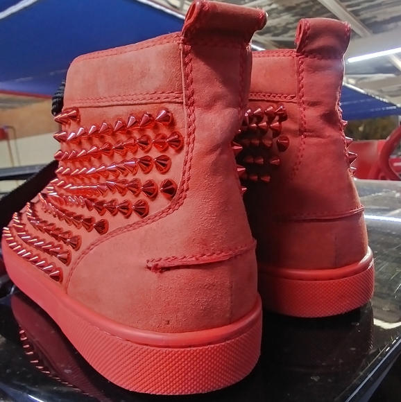 COPY - 🚨 Christian Louboutin Red Poppy Spikes! - Picture 4 of 12
